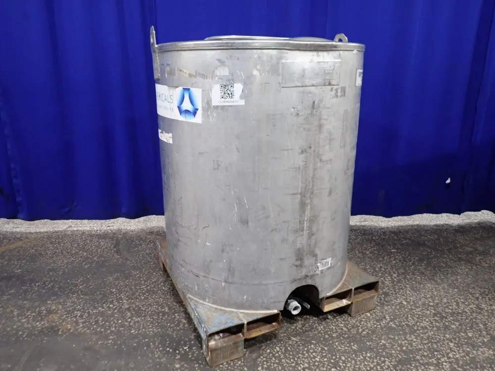 Clawson Container Company 330 Gallon Stainless Steel 330 Gal. Ibc Tank