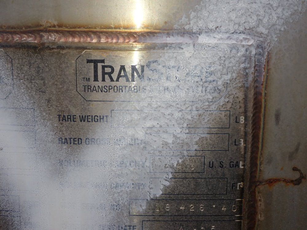 Metalcraft Aprox. 150 Gallon S/s Tank - 511041