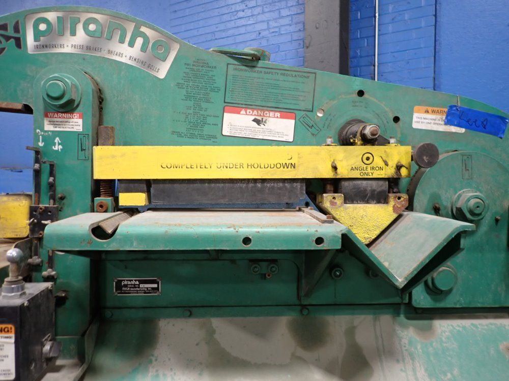 Piranha 50 Ton Ironworker - P50