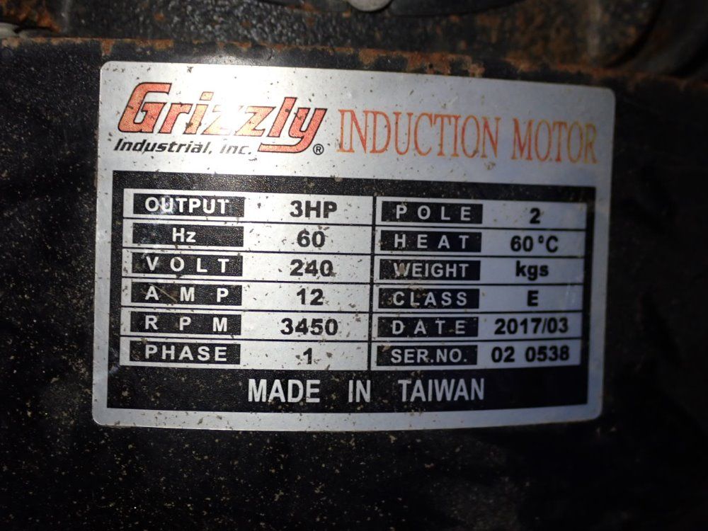 Grizzly 3 Hp Dust Collector - G1030z2p