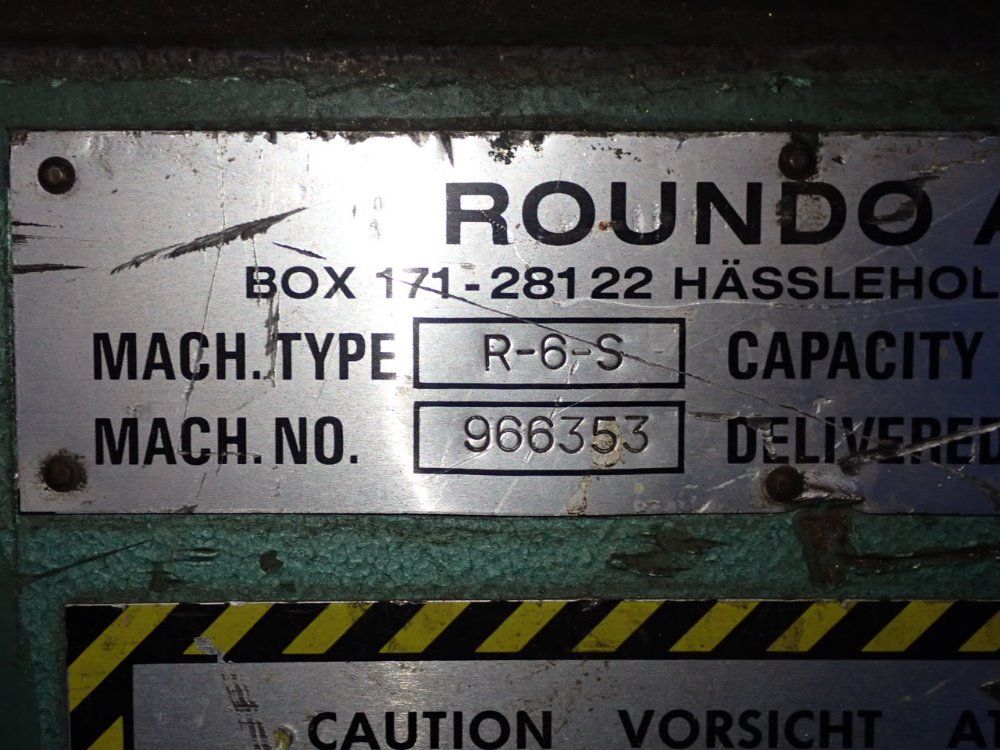 Round Ab 6" X 6" X 5/8" Angle Roller - R-6-s