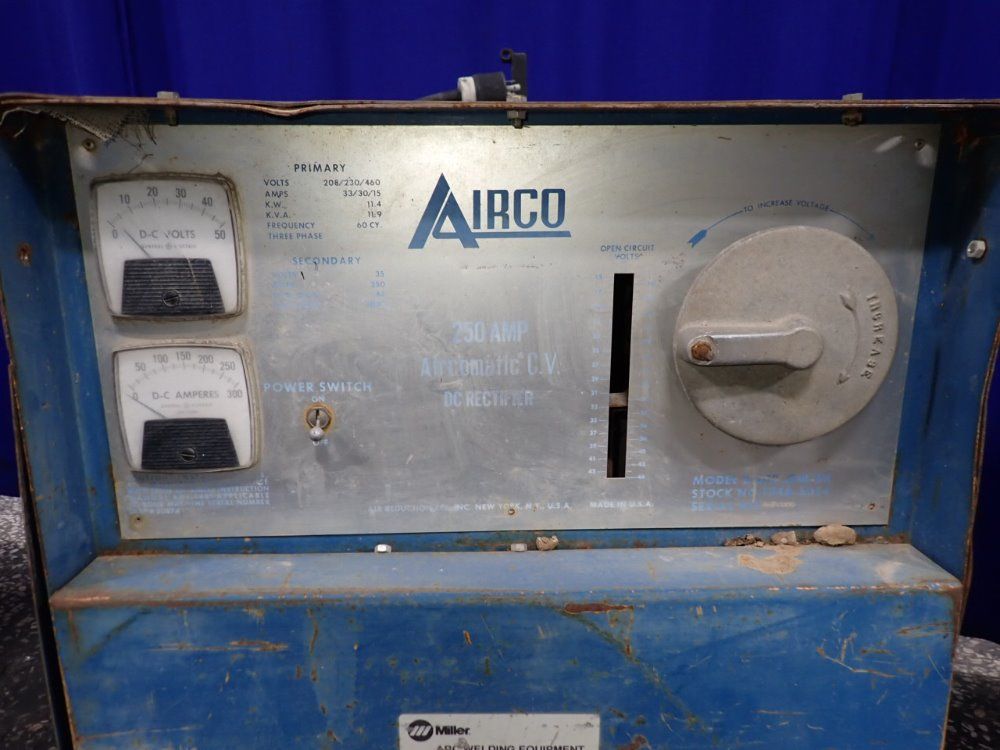 Airco 250 Amp Welder - 2.5dtr-224b Sm