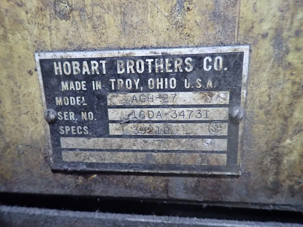 Hobart Brothers 250 A Welder - Rc-250