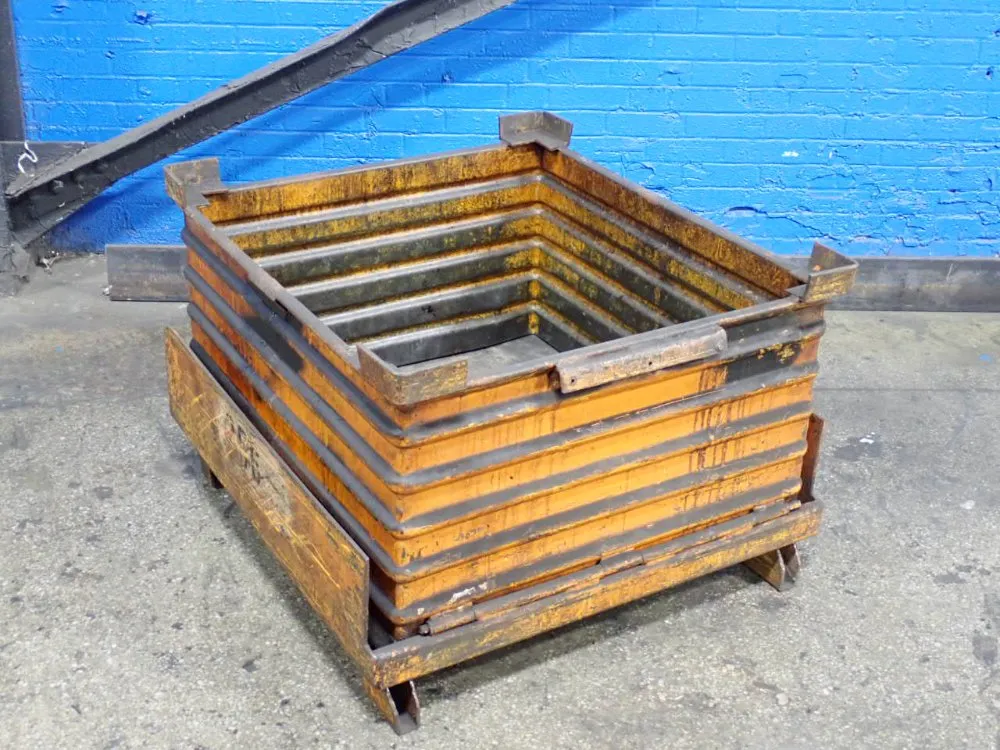31"x 34"x 19" Drop Bottom Steel Tub