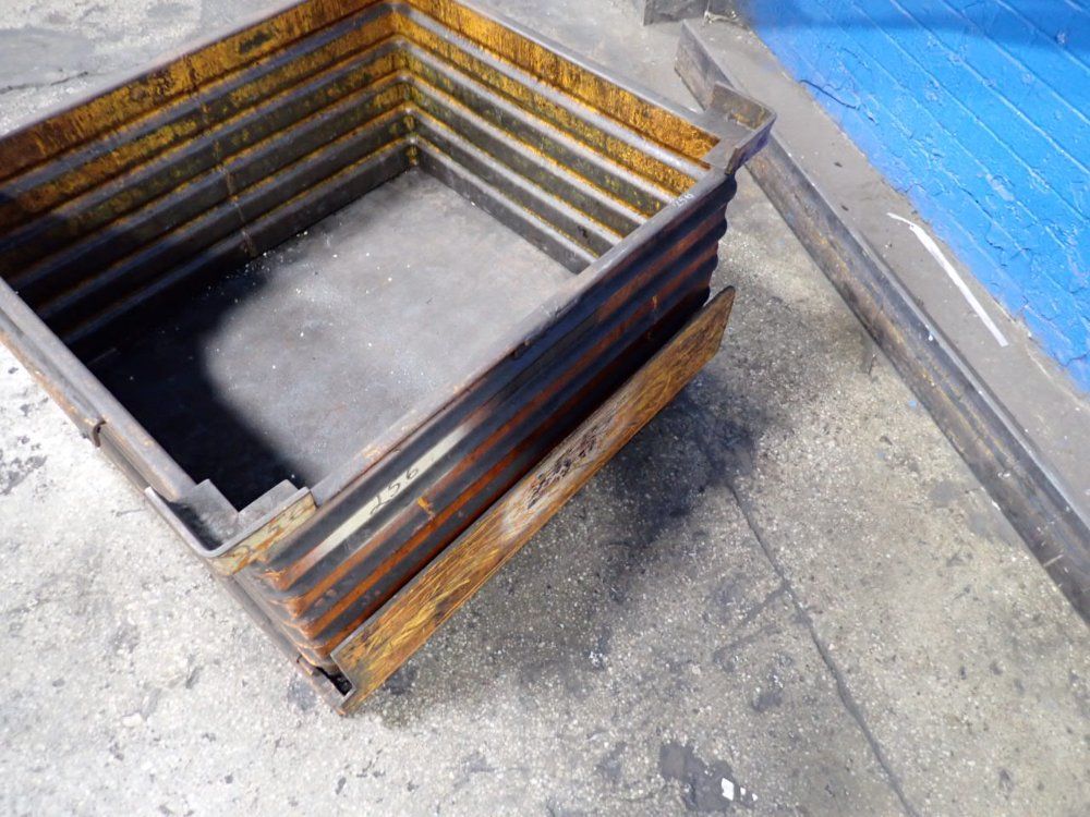 31"x 34"x 19" Drop Bottom Steel Tub