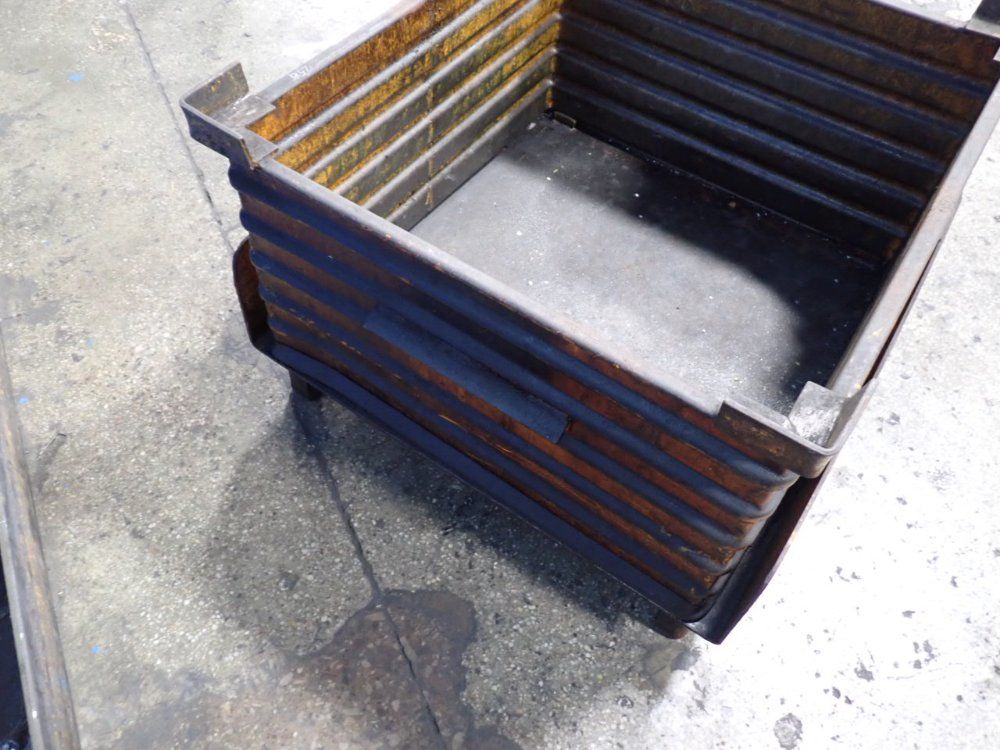 31"x 34"x 19" Drop Bottom Steel Tub