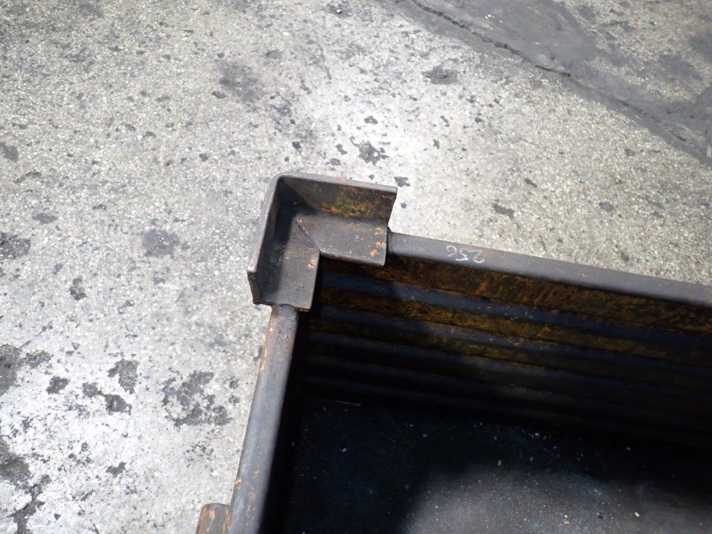 31"x 34"x 19" Drop Bottom Steel Tub