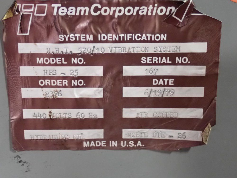 Team Corporation 15 Hp Hydraulic Unit - Hps-25