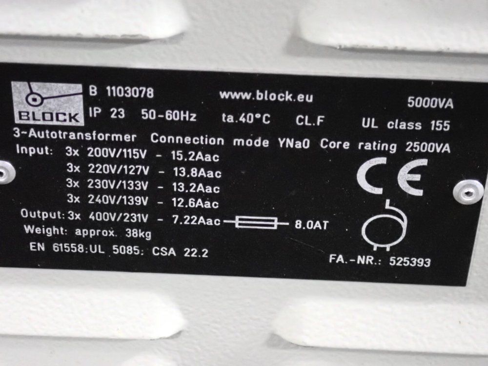 Block Autotransformer