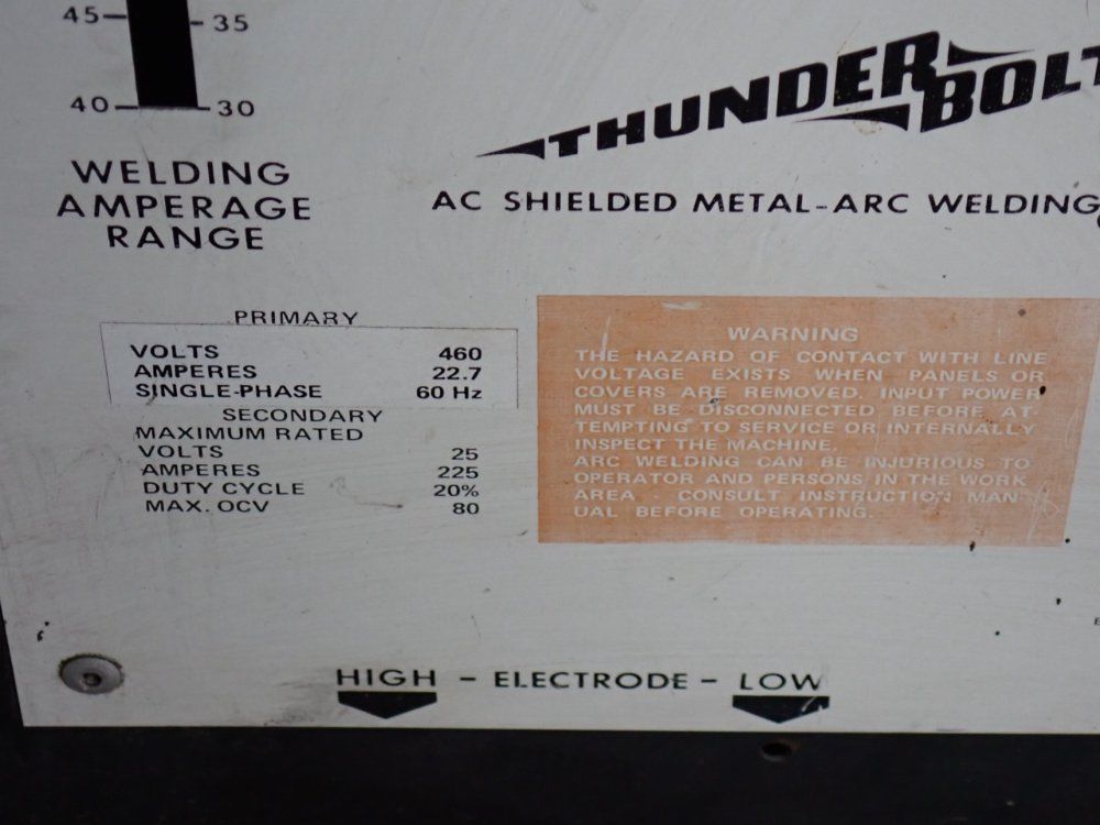 Miller Electric 22.7 Amps Arc Welder - Hj-1c