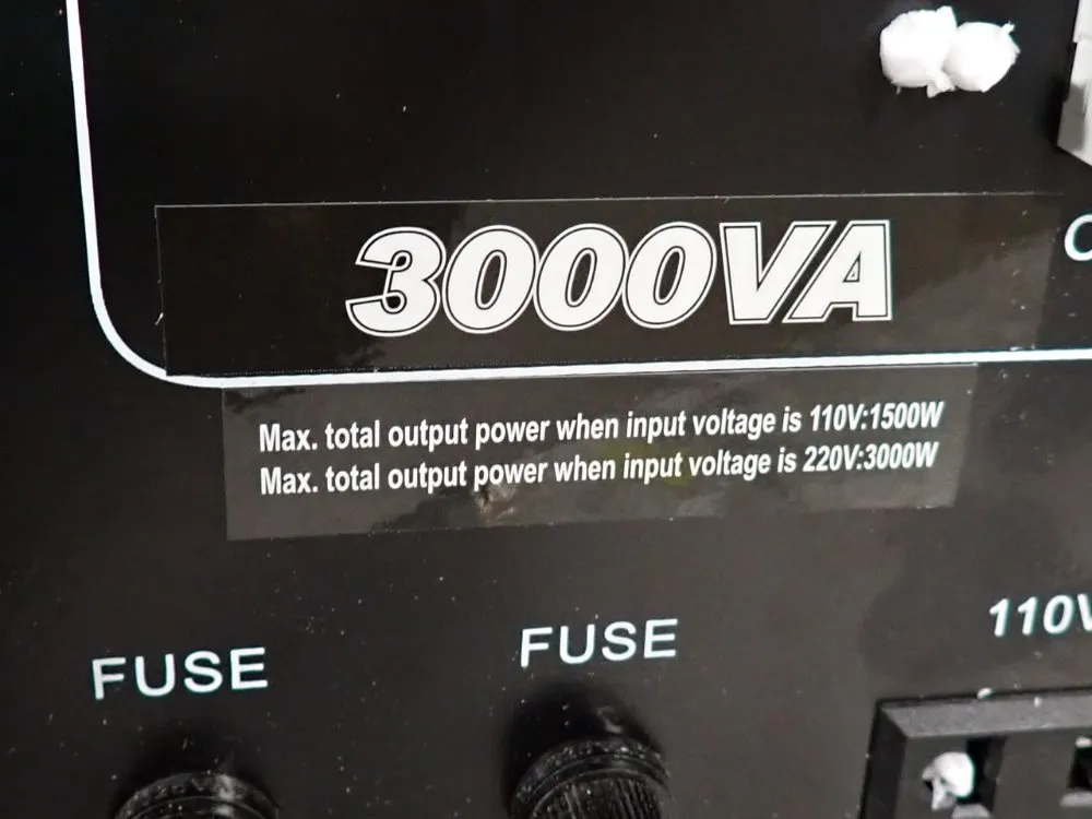 Grainger International Inc 3000 Va Step Up & Down Transformer - St-3000