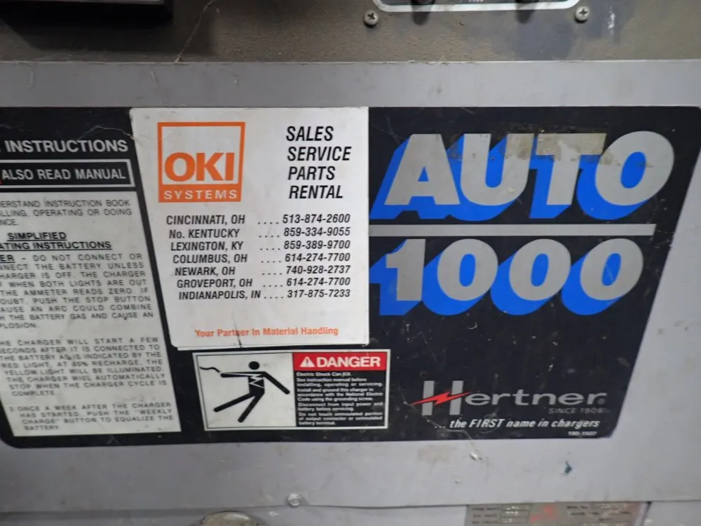 Hertner 775 Ah Battery Charger - 31n18-778