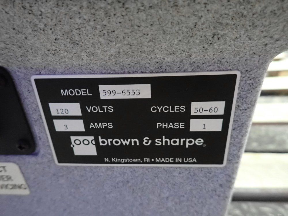 Brown  Sharpe Optical Comparator