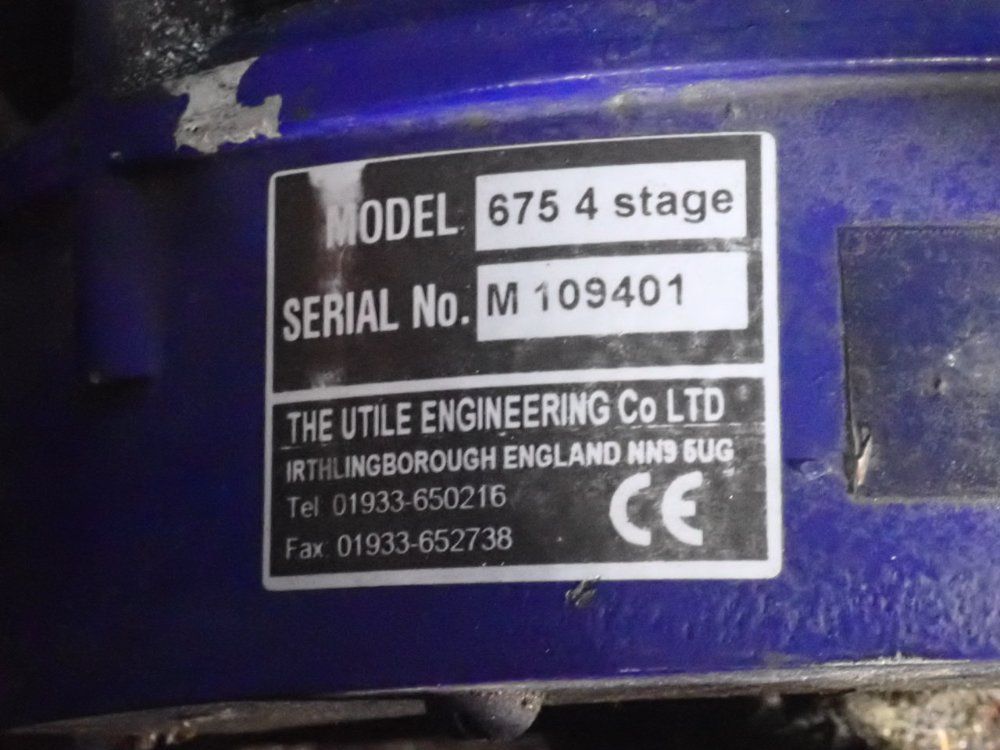 Utile Engineering Multi-stage Pump - 675 4 Stage