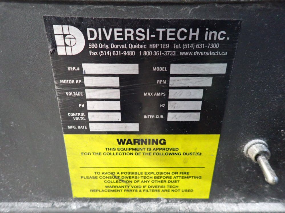 Diversi-tech Downdraft Table