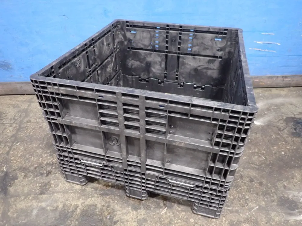 Uline Plastic Collapsible Basket