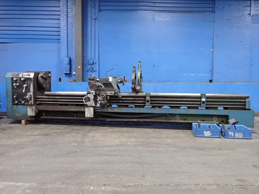 Hermes Machine 29"/31" X 205" Gap Bed Lathe - M2919x200
