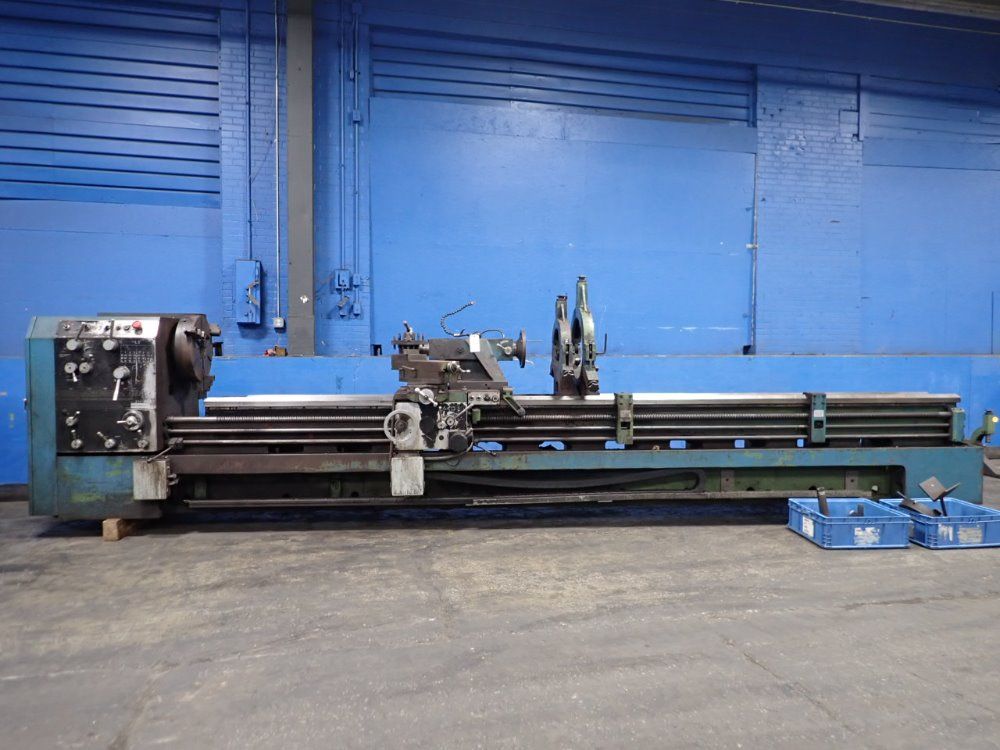 Hermes Machine 29"/31" X 205" Gap Bed Lathe - M2919x200