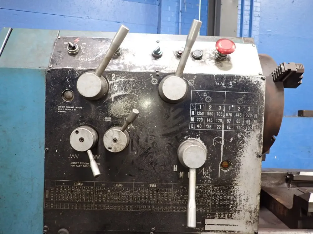 Hermes Machine 29"/31" X 205" Gap Bed Lathe - M2919x200