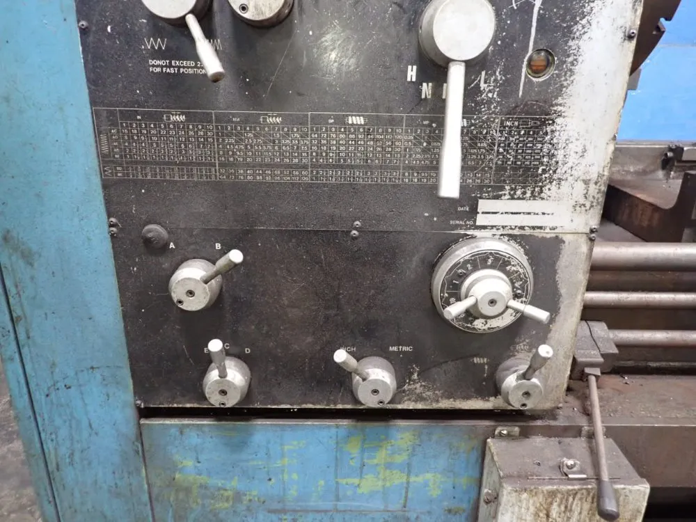 Hermes Machine 29"/31" X 205" Gap Bed Lathe - M2919x200