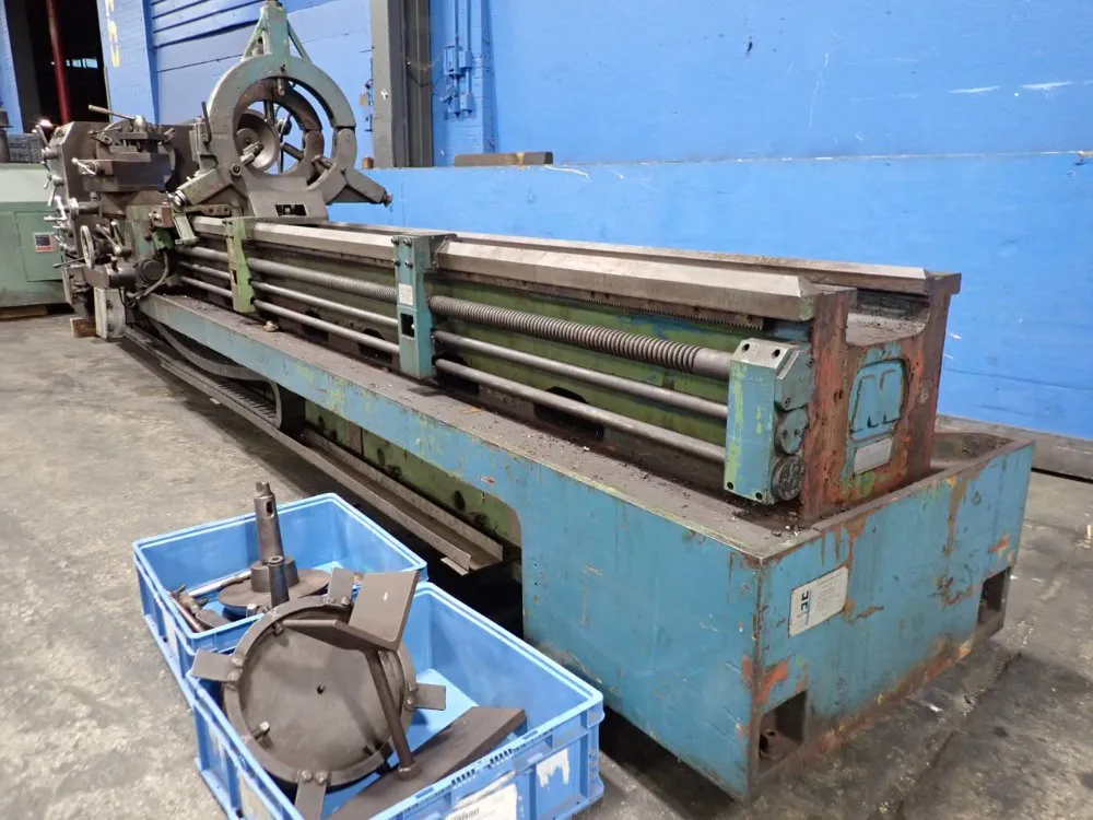 Hermes Machine 29"/31" X 205" Gap Bed Lathe - M2919x200