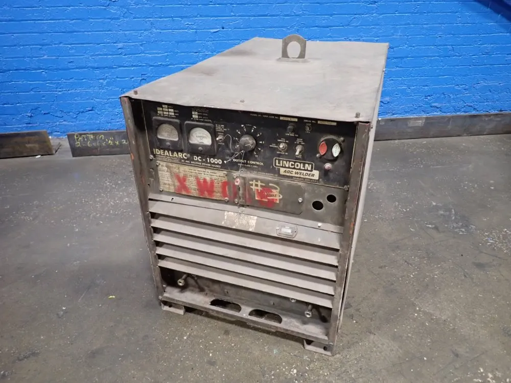 Lincoln Electric 1000 Amps Welder - Idealarc Dc-1000