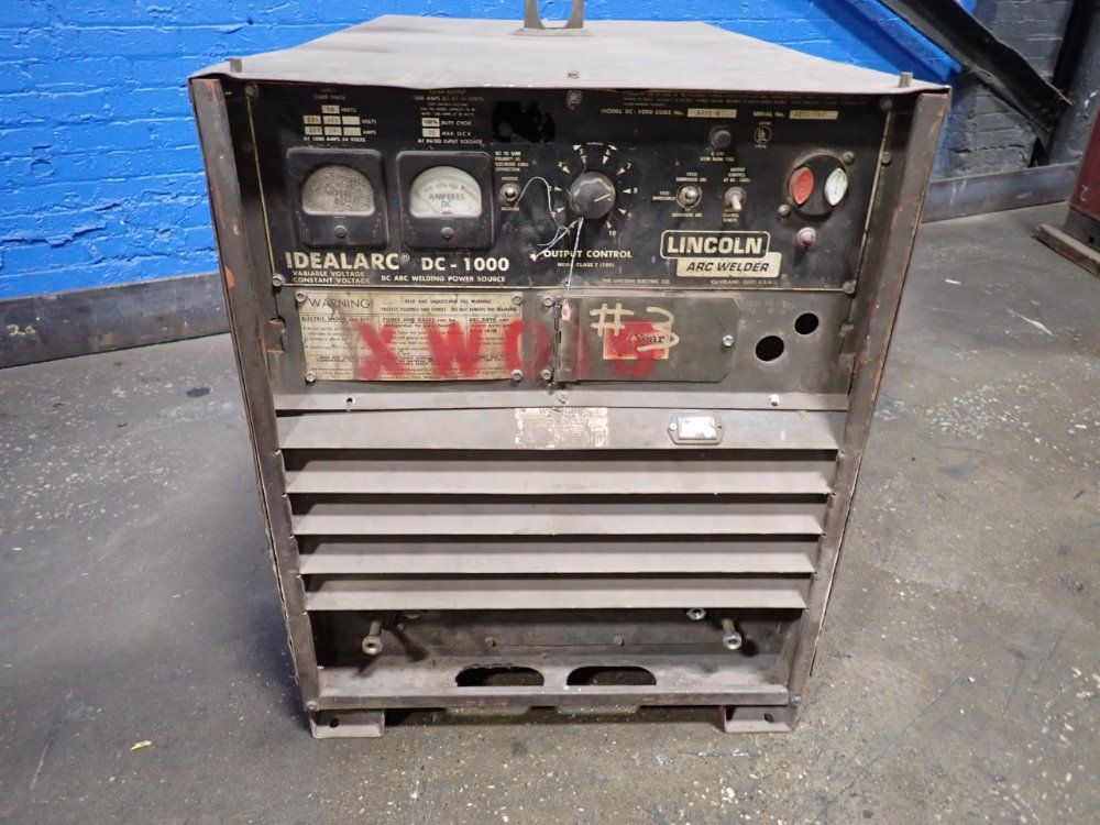 Lincoln Electric 1000 Amps Welder - Idealarc Dc-1000
