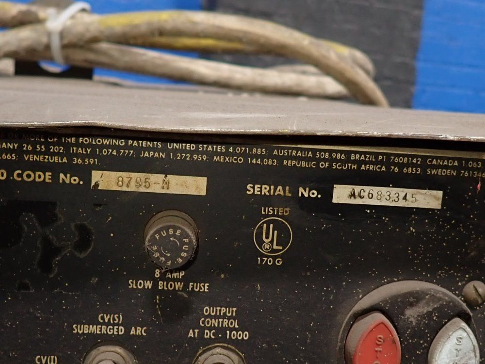 Lincoln Electric 1000 Amps Welder - Idealarc Dc-1000