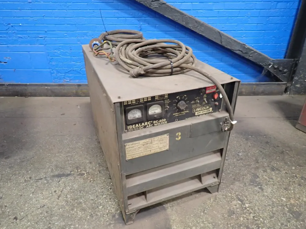 Lincoln Electric 600a Welder - Idealarc Dc-600