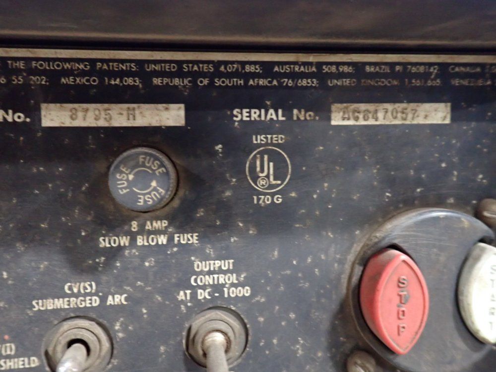 Lincoln Electric 1000a Welder - Idealakc Dc-1000