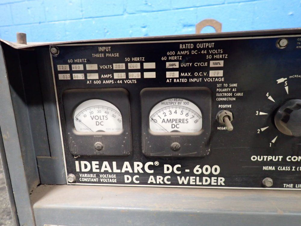 Lincoln Electric 600a Welder - Idealarc Dc-600
