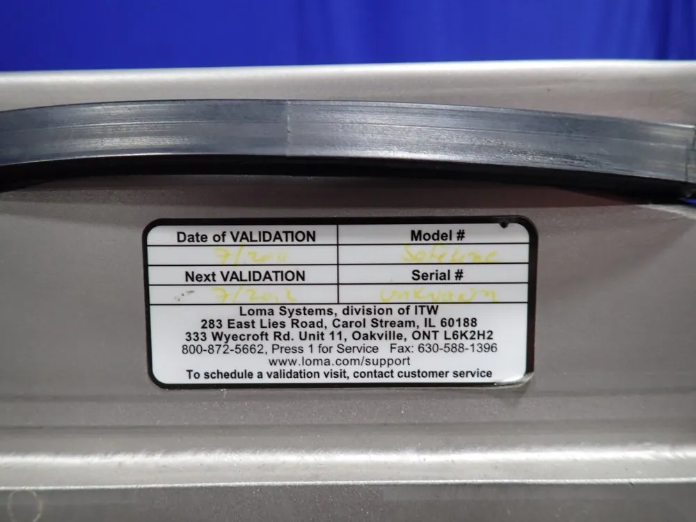 Safeline Metal Detector - Pph/06x05/85/300-800/h8/113/pur/r5232/p/port/qck