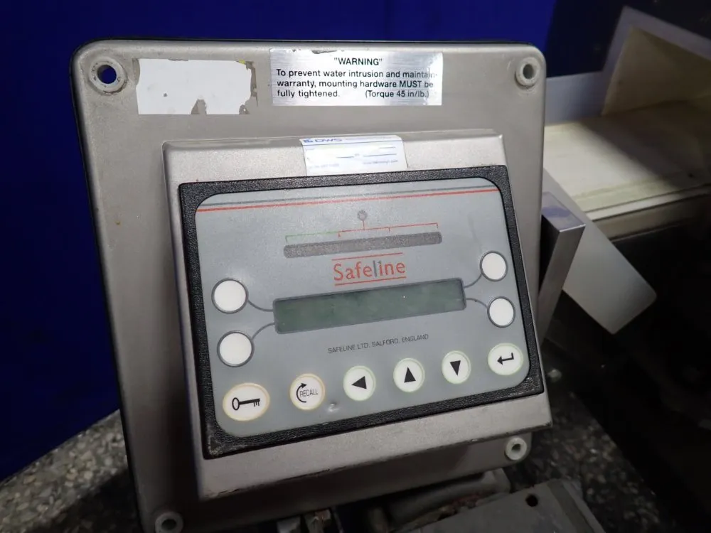 Safeline Metal Detector - Pph/06x05/85/300-800/h8/113/pur/r5232/p/port/qck