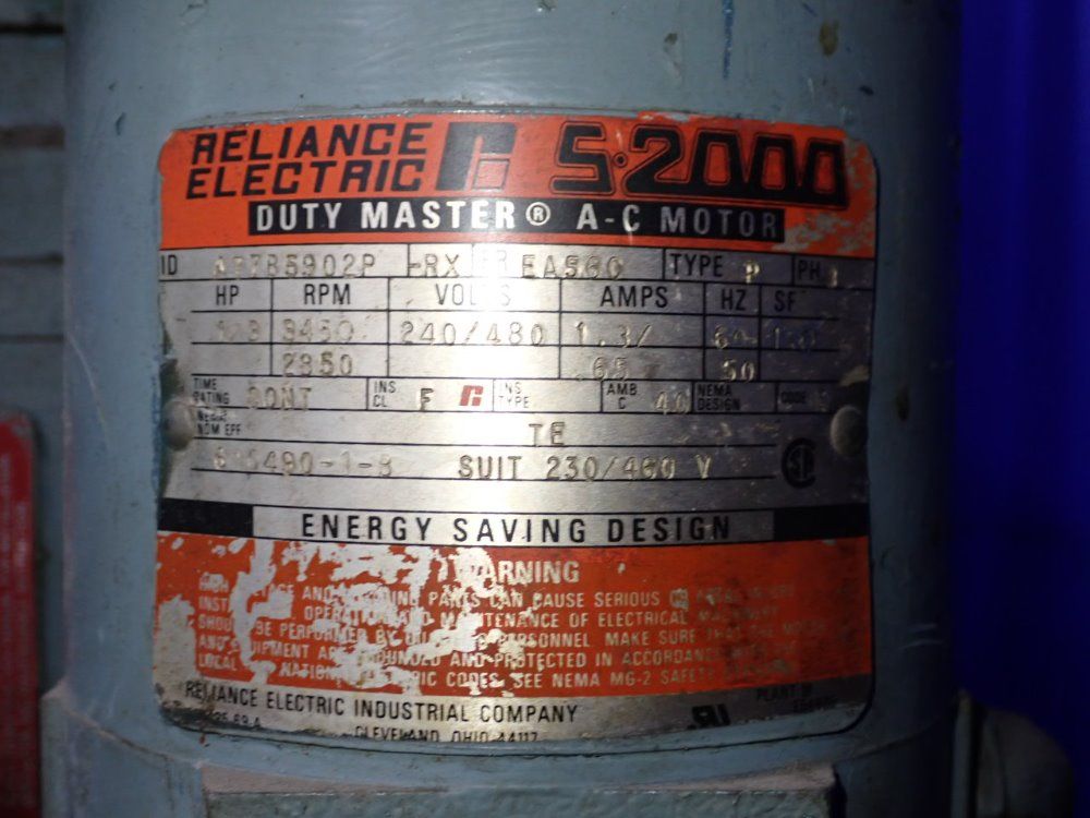 Davis-standard 19600 Lbs Extruder - Ds 15