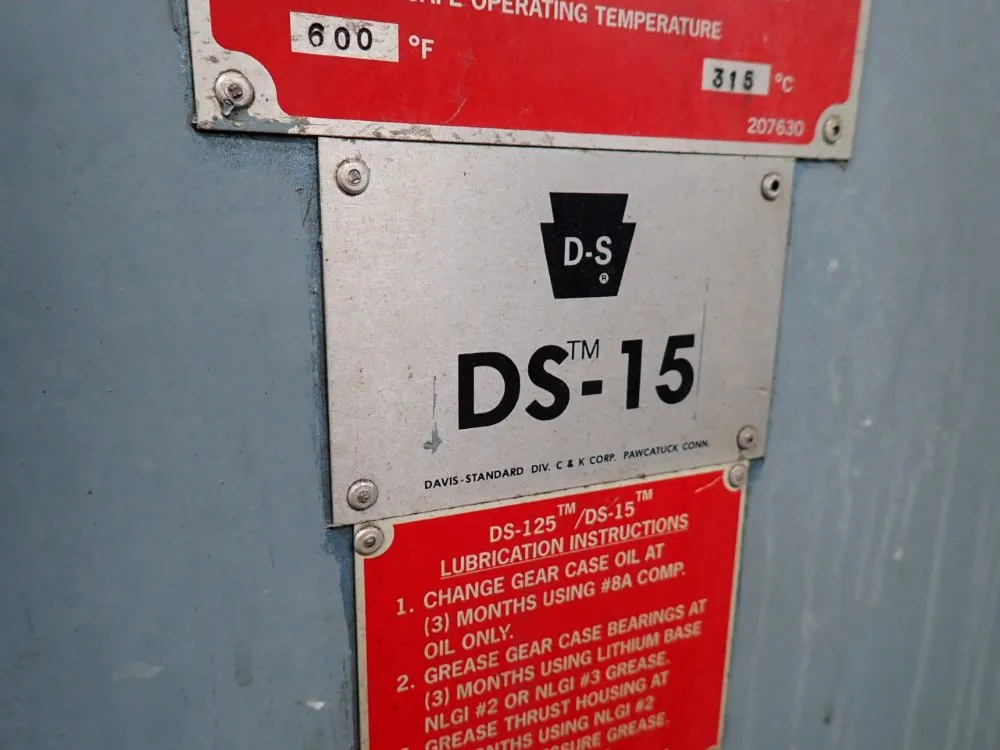 Davisstandard Extruder