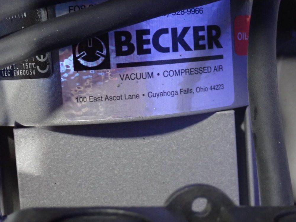 Becker Regenerative Blower