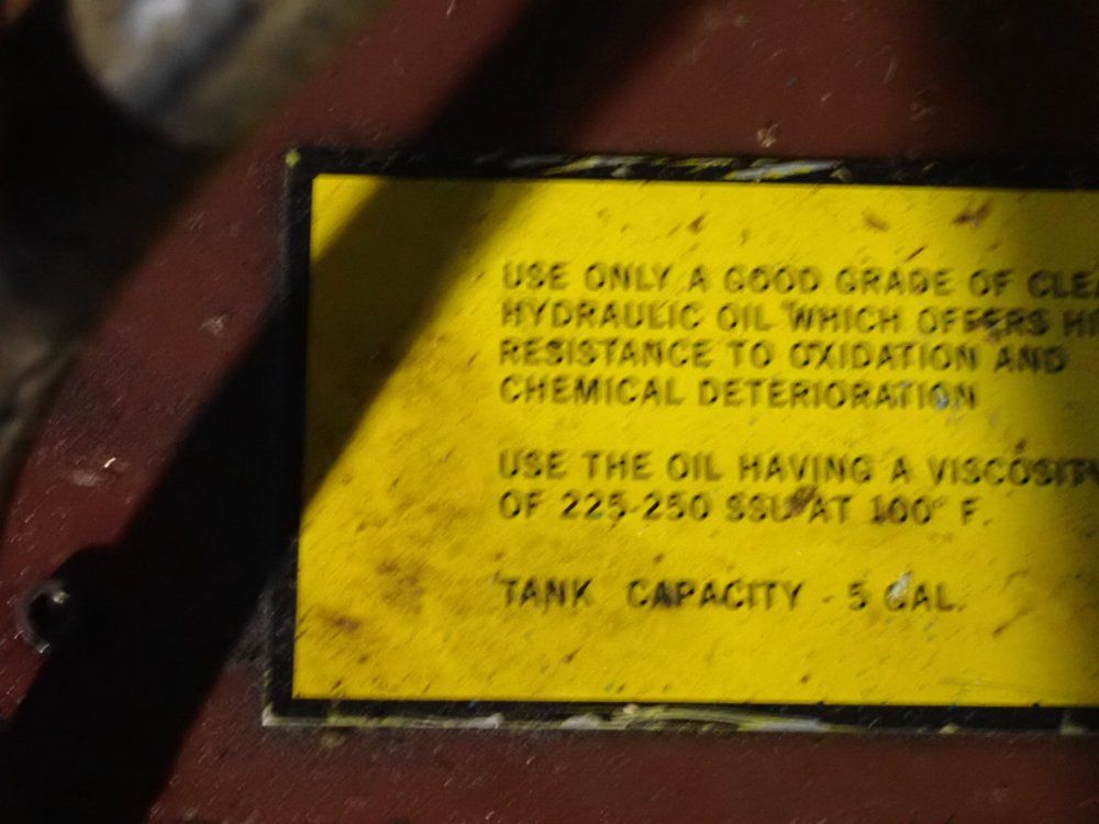 Wysong Hydraulic Shear