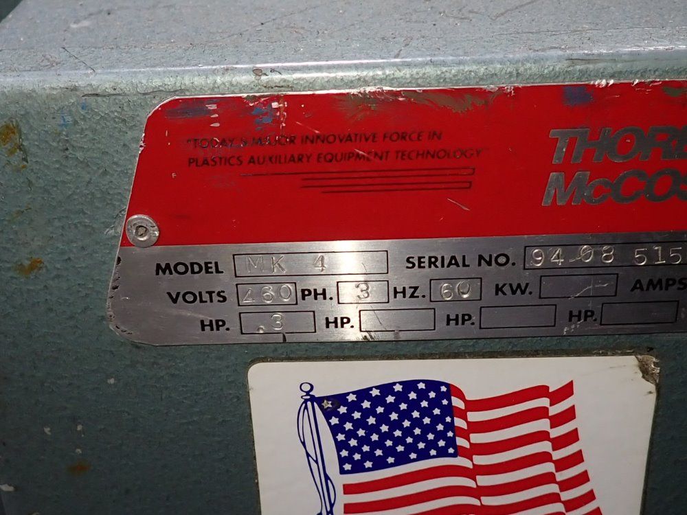 Thoreson Mccosh Inc .3 Hp Vacuum System - Mk 4