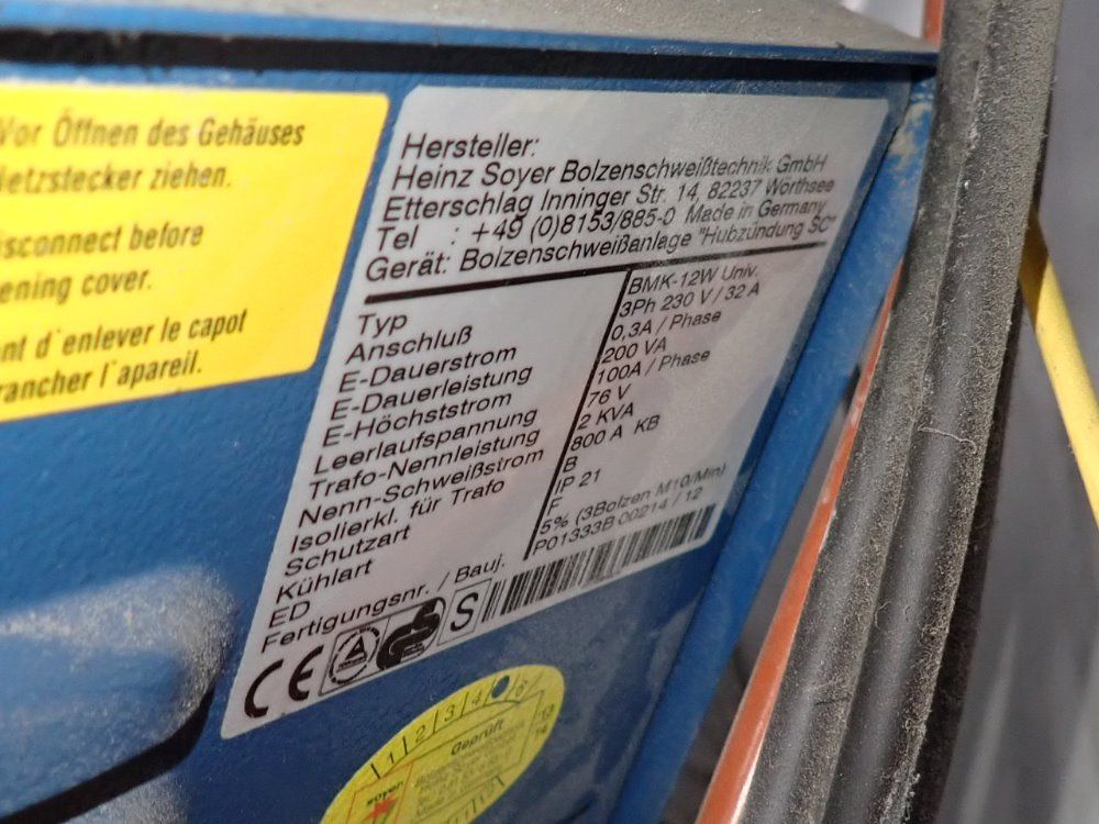 Soyer Welder - Bmk-12w