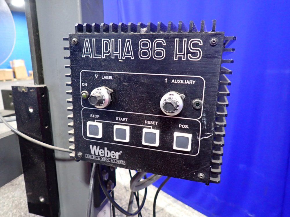 Weber Label Machine - Alpha 86 Hs