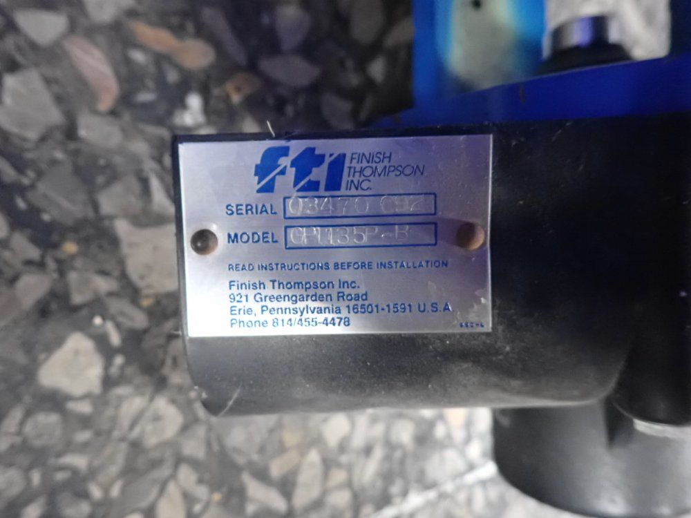 Fti Centrifugal Pump - Gp1135p-b