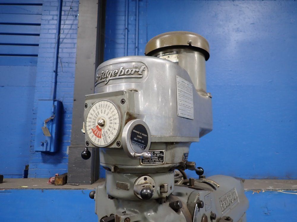 Bridgeport 9" X42" Vertical Mill