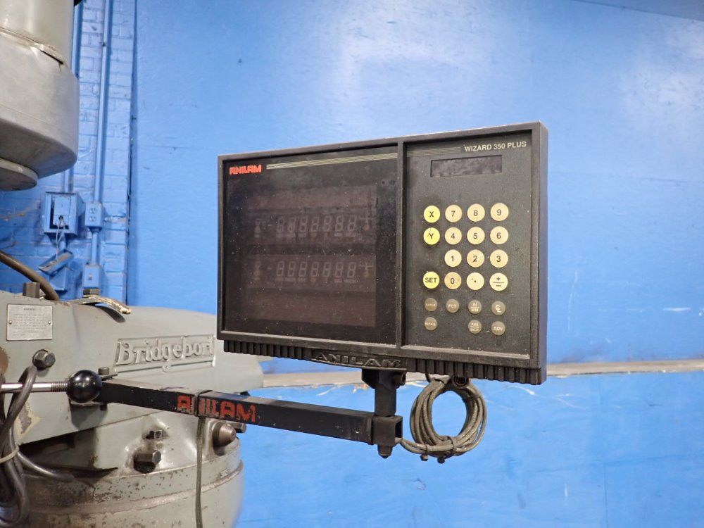 Bridgeport 9" X42" Vertical Mill