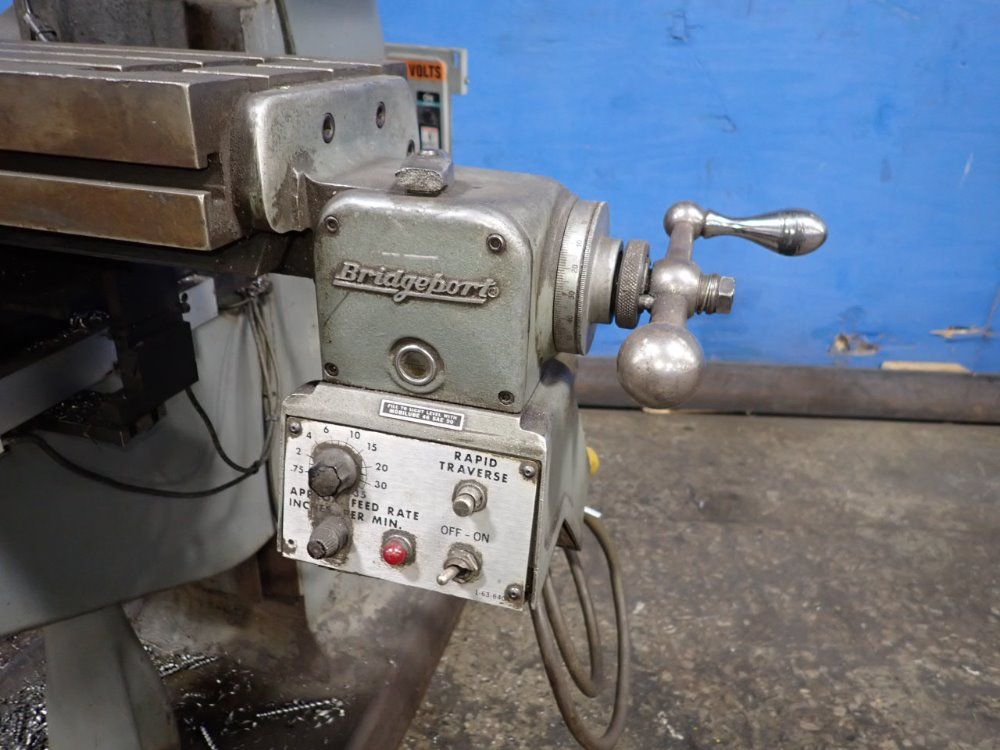 Bridgeport 9" X42" Vertical Mill