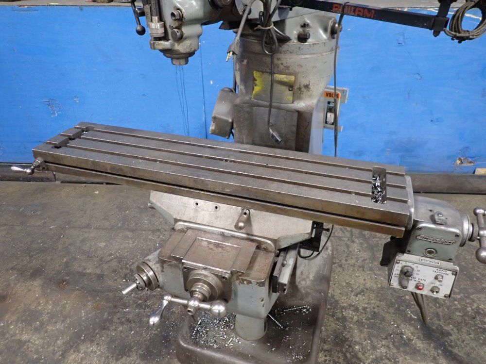Bridgeport 9" X42" Vertical Mill