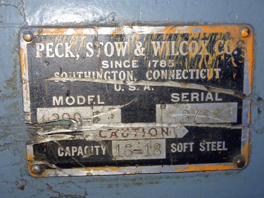 Pexto 16-18 Plate Bending Roll