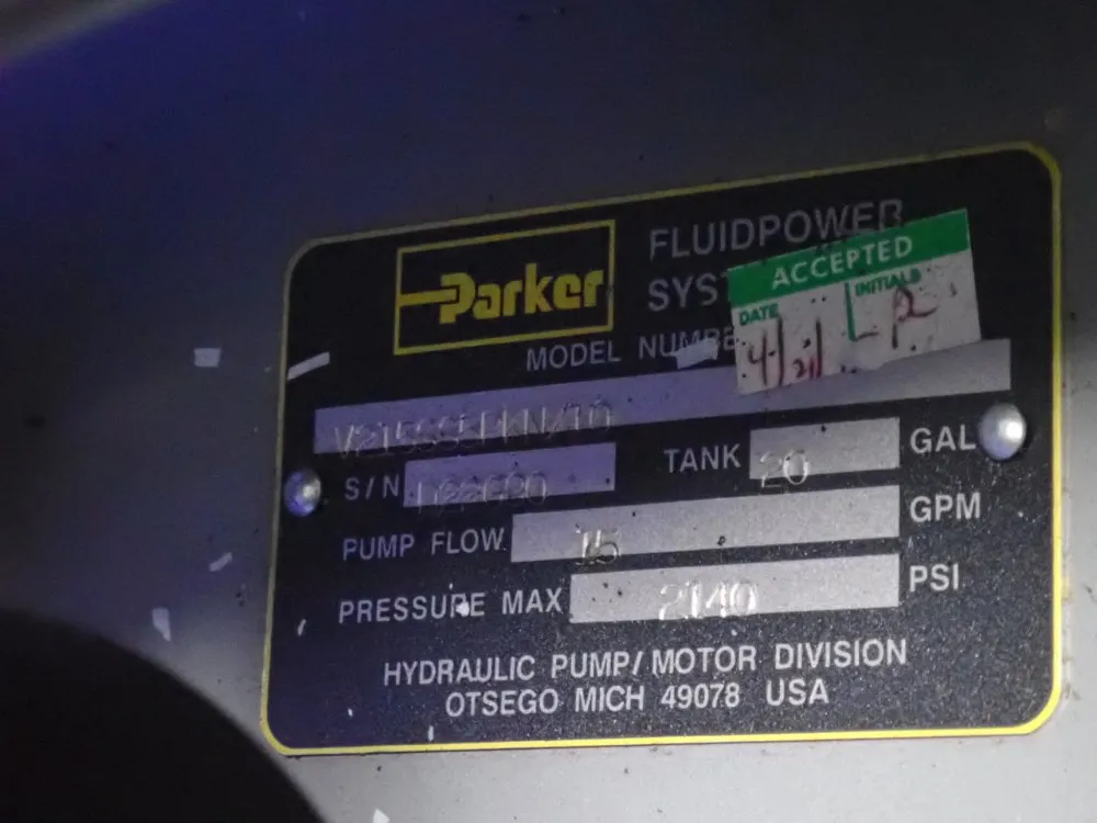 Parker Pump - V215s65pknz10