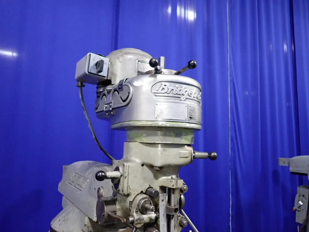Bridgeport 9" X 32" Vertical Mill