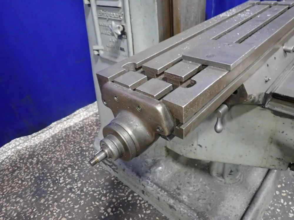 Bridgeport 9" X 32" Vertical Mill