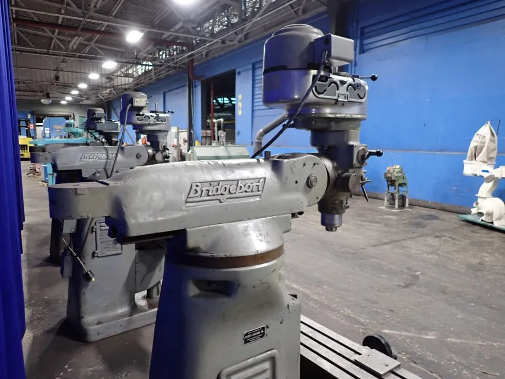 Bridgeport 9" X 32" Vertical Mill
